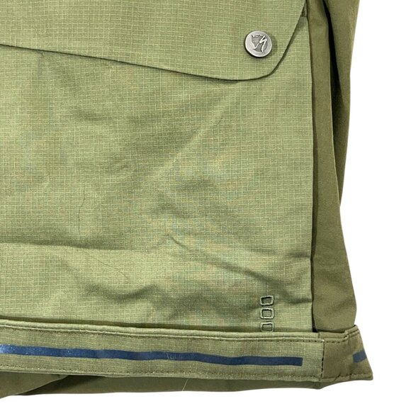 Fjallraven x Specialized S/F Riders Hybrid Shorts Green Womens Size 10 New - Picture 3 of 4